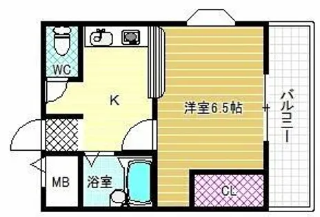 シャルムコート【1階】の間取り