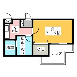 MODULOR社台【1階】の間取り