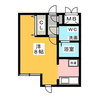 MODULOR社台【3階】の間取り