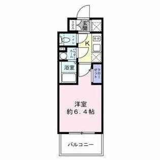 エスリード新大阪ザ・プレミアWEST【11階】の間取り