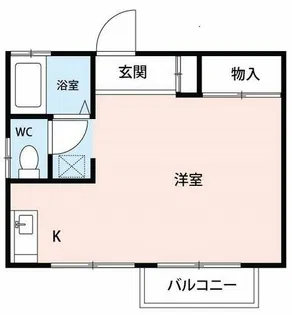 コーポグリーンヒル【1階】の間取り