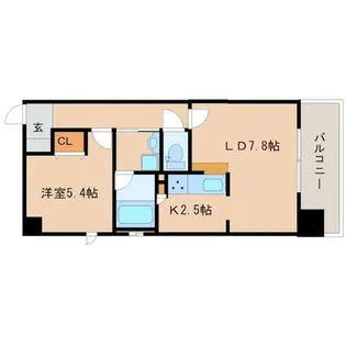 ピネータテラス武庫之荘【2階】の間取り