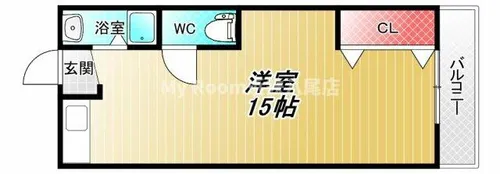 大宮マンション【2階】の間取り