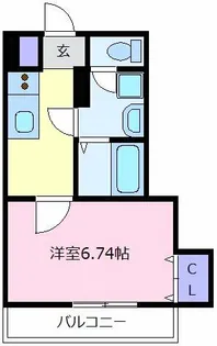 F+style天美東3号館【2階】の間取り