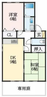 大阪府堺市西区浜寺船尾町西2丁【アパート】の間取り