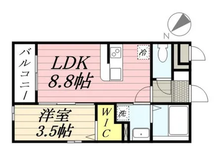 LUXCAS大橋【3階】の間取り