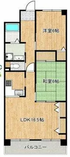 グランプレステージ明石西Ⅱ【8階】の間取り