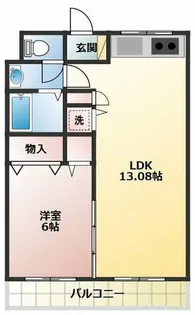 アーバンハイムINA【105号室】の間取り