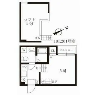 プラット【1階】の間取り