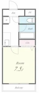 カデンツァK【5階】の間取り