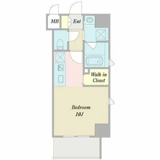 アビタシオン内山【10階】の間取り
