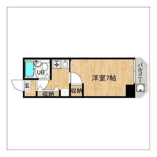 デイズマンション【510号室】の間取り