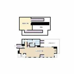 アークピュアモリロン【10階】の間取り