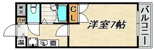 ブランシュド離宮【3階】の間取り