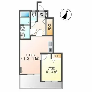 花水木【1階】の間取り