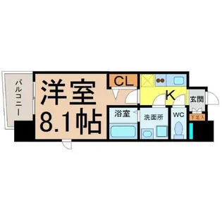 プレサンス栄モード【14階】の間取り