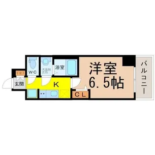 プレサンス大須観音ビザリア【7階】の間取り