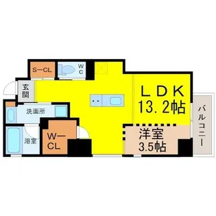 レジデンスT・L新栄【9階】の間取り