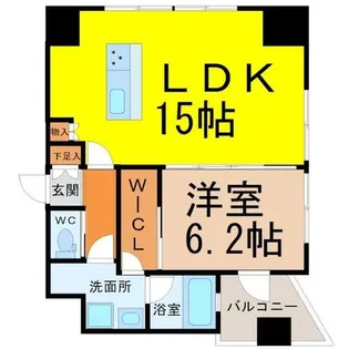 YZ mahoroba【6階】の間取り