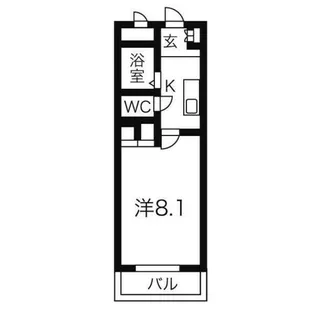 ジョイ・パーク【1階】の間取り