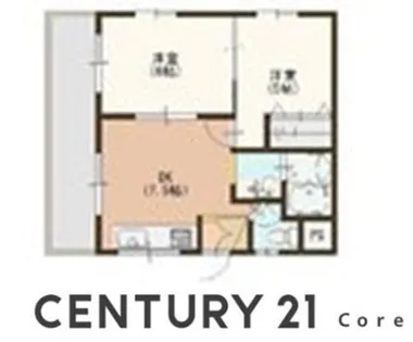 ユウユウヤス (野洲市大畑)【3階】の間取り