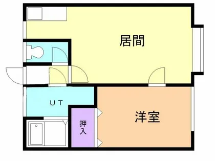 アミーエ中島【2階】の間取り