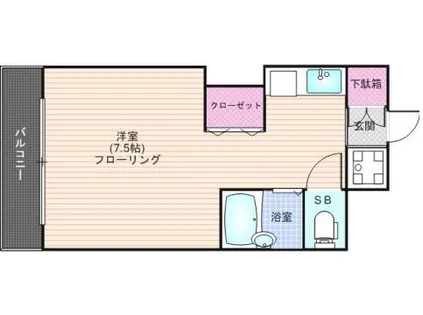 ステラ向野【401号室】の間取り