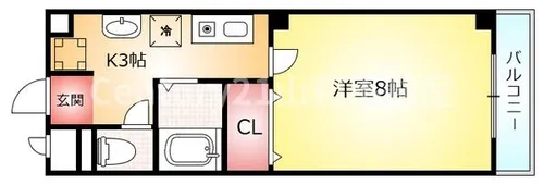 ヒューマンヒルズⅢ【1階】の間取り
