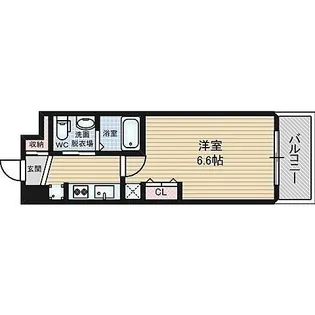 アーデンタワー本町イースト【11階】の間取り