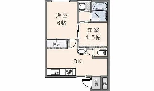 本町ビル【302号室】の間取り