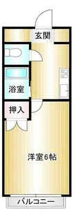 シングルライフ【401号室】の間取り