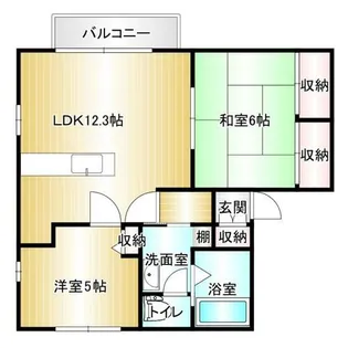 グランシード【B202号室】の間取り
