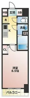 PHOENIX新大阪【10階】の間取り