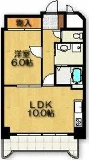 サンセリテ内山【1階】の間取り