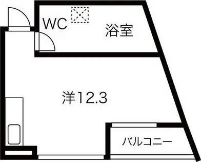 BAUWERK(バウベルク)【2階】の間取り
