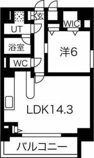 レガーロ茶屋ヶ坂【1階】の間取り