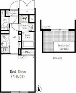 LUORE大曽根【4階】の間取り