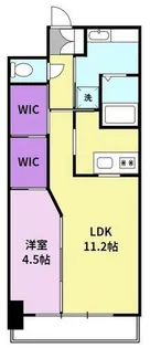 GRAND AI KURUME【6階】の間取り