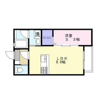 MY PLACE 宮ノ陣2【202号室】の間取り