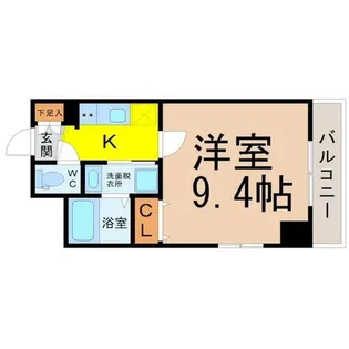 axis meisei【4階】の間取り