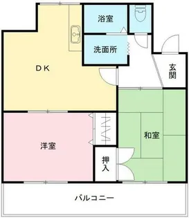 ローズホール【3階】の間取り