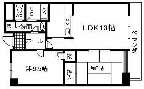 GREEN COURT【3階】の間取り