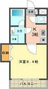 第2中央ビルディング【4階】の間取り