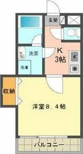 第2中央ビルディング【4階】の間取り