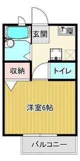 オリーブハウス【1階】の間取り