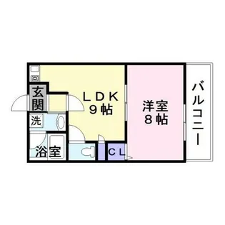 ブランチ613【2階】の間取り