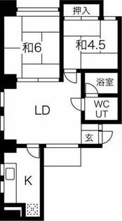 谷口ビル【2階】の間取り