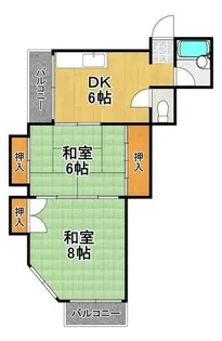江川ビル【3階】の間取り