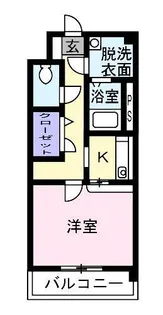 シャンベルジュK T【403号室】の間取り