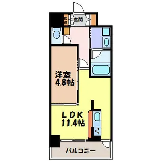 GK fan レジデンス【2階】の間取り